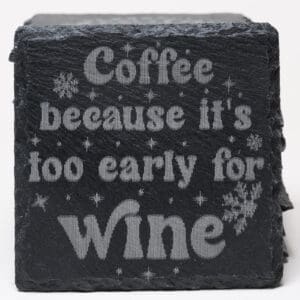 Slate Coasters for Coffee Drinkers